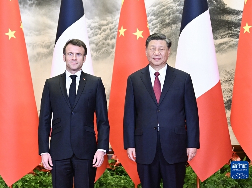 习近平同法国总统马克龙举行会谈